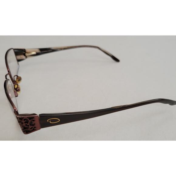 Oscar De La Renta Women Eyeglasses Frame ONLY Brown Tone OSL11 200 53 17 135 - Picture 3 of 9